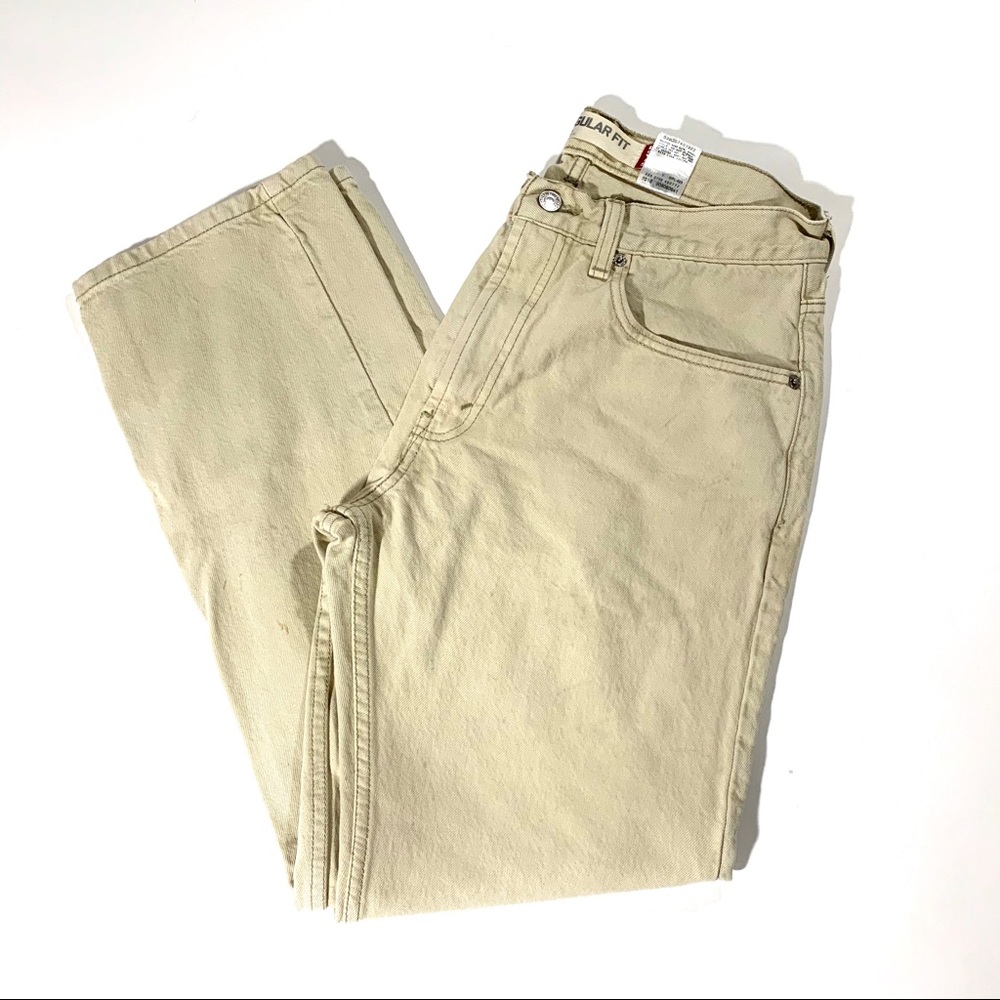 Vintage 505 Levi’s Khaki Jeans